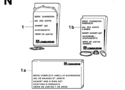 Ricambi Lombardini 10ld serie guarnizioni/ anelli