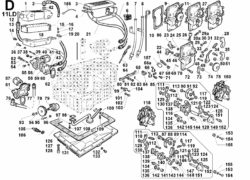 Ricambi Lombardini 11ld comandi/ circuito lubrificazione