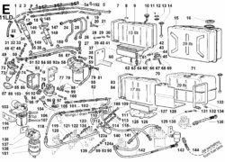 Ricambi Lombardini 11ld circuito combustibile