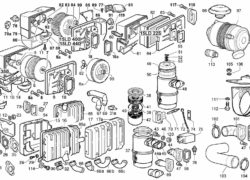 Ricambi Lombardini 15ld aspirazione e scarico