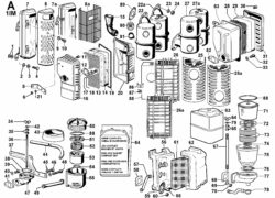 1IMA Ricambi Lombardini 1im aspirazione e scarico