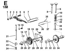 1IME Ricambi Lombardini 1im distribuzione/ regolatore di giri