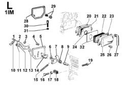 1IML Ricambi Lombardini 1im comandi