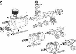 Ricambi Lombardini 5ld blocco motore