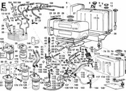 Ricambi Lombardini 9ld circuito combustibile