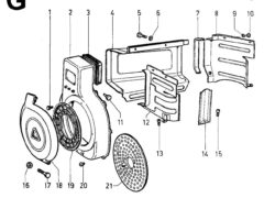 Ricambi Lombardini 10ld raffreddamento