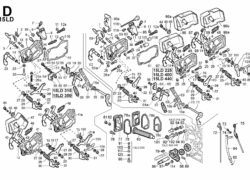 15ldd Ricambi Lombardini 15ld comandi/ circuito lubrificazione