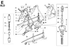 Ricambi Lombardini 25ld pompe iniezione/ iniettori