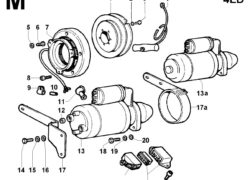 4LDM Ricambi Lombardini 4ld avviamento