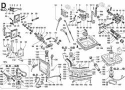 Ricambi Lombardini 6ld comandi/ circuito lubrificazione