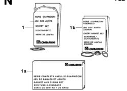 Ricambi Lombardini 7ld serie guarnizioni/ anelli