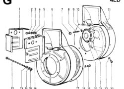 Ricambi Lombardini 4ld raffreddamento