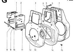 Ricambi Lombardini 7ld raffreddamento