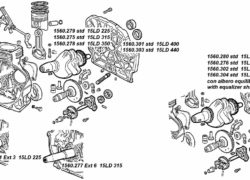 Ricambi Lombardini 15ld blocco motore