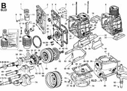 Ricambi Lombardini 6ld biella/ pistone/ cilindro/ albero gom./ volano/ basamento/ flangiatura/piedi