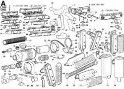 Ricambi Lombardini ldw aspirazione e scarico